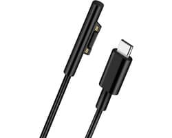 Kbstronics oplaadkabel (45 Watt) geschikt voor Microsoft Surface Book 2/3, Microsoft Surface Go en Go 2, Microsoft Surface Laptop 2/3/4/, Microsoft Surface Pro 4/5/6/7/8/9