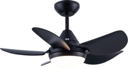 Evolar Plafondventilator met Verlichting - 76 cm - Stille Plafondlamp met Ventilator - Dimbaar Warm Wit Licht (LED) - EVO-CF30B — thumbnail 1