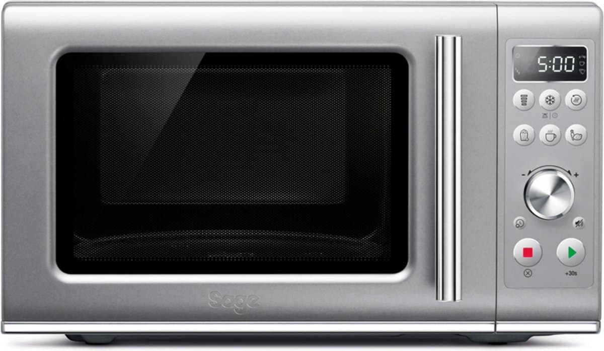 Sage The Compact Wave Silver Vrijstaande magnetron — afbeelding 1