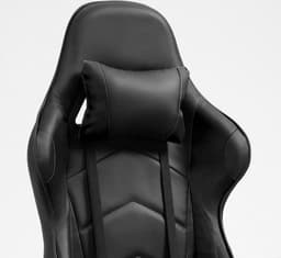 Alora Gaming stoel X-TREME - Zwart - Met Nekkussen & Verstelbaar Rugkussen - Kunstleer - Gamstoel - Game Stoel - Gaming chair - Bureaustoel — thumbnail 7