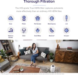 Levoit Core 200s Smart True HEPA Air Purifier - Luchtreiniger — thumbnail 11