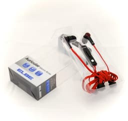 ELBE AUR10MIC hoofdtelefoon/headset In-ear Rood — thumbnail 2
