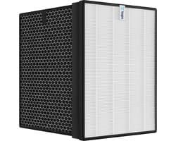 Tops® Filterset Geschikt voor Philips FY2420 & FY2422 – 2000 Series (AC2889/10, AC2887/10, AC2882/10, AC2878/10, AC3822/10) – HEPA en Actieve Koolstoffilter