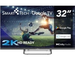 Smart Tech 32HG01V Smart LED HD READY 32 inch tv, antraciet