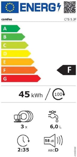 Midea - CTS 5.3F - Mini Vaatwasser — thumbnail 2