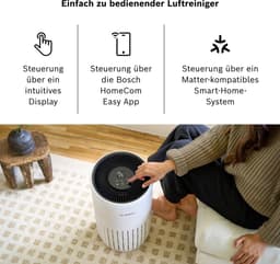 Bosch Air 4000i App-Gestuurde Luchtzuiveraar - Schone Lucht voor Grote Ruimtes — thumbnail 4
