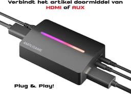 FIFINE V3 - Video Capture Card - Geschikt voor PS5 / Switch / PC / XBOX / MAC - HDMI 4K@30Hz - 1080p@60Hz Opname - USB 3.0 - Zwart — thumbnail 2