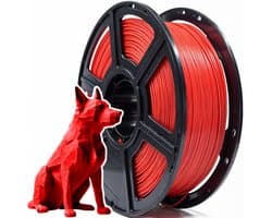 3D&Print PLA ABS Filament 1,75mm - 3d Pen Starterspakket Vullingen Kinderen - Hobby - Rood - 1 KG