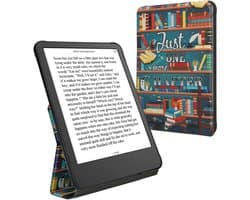 kwmobile E-readerhoesje voor Amazon Kindle Paperwhite (2024)/Colorsoft cover - E-reader Hoes met standaard - Van Kunstleer in meerkleurig