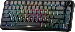 Ajazz AK820 MAX HE - 75% Bedraad RGB Gaming Toetsenbord - Hall Effect - Rapid Trigger - Magnetische Toetsen - Gasket - Hot Swap - 8K Hz Polling Rate - QWERTY Toetsenborden - 82 Keys - Gradient Grijs — thumbnail 2
