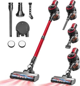 DailySupplies® Stofzuiger Zonder Zak - Steelstofzuiger Draadloos - Steelstofzuigers - Stofzuigers - Vacuum Cleaner - Blauw — thumbnail 1