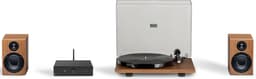 Pro-Ject True Hifi Stereo Set E Phono - Platenspeler - Stereo Versterker - Twee Boekenplank Speakers - Walnoot/Zwart/Walnoot — thumbnail 1