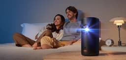 Anker Nebula Capsule 3 Laser - Draagbare Smart Mini Projector - 1080p Full HD - 300 ANSI Lumen - Laserprojector - Autofocus - 120-inch Beeld - Ingebouwde Batterij met 2-5 Uur Speeltijd - Dolby Digital - Zwart — thumbnail 4