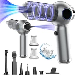 Draadloze handstofzuiger 20.000 Pa - 4-in-1 mini krachtige stofzuiger voor auto en huis — thumbnail 1