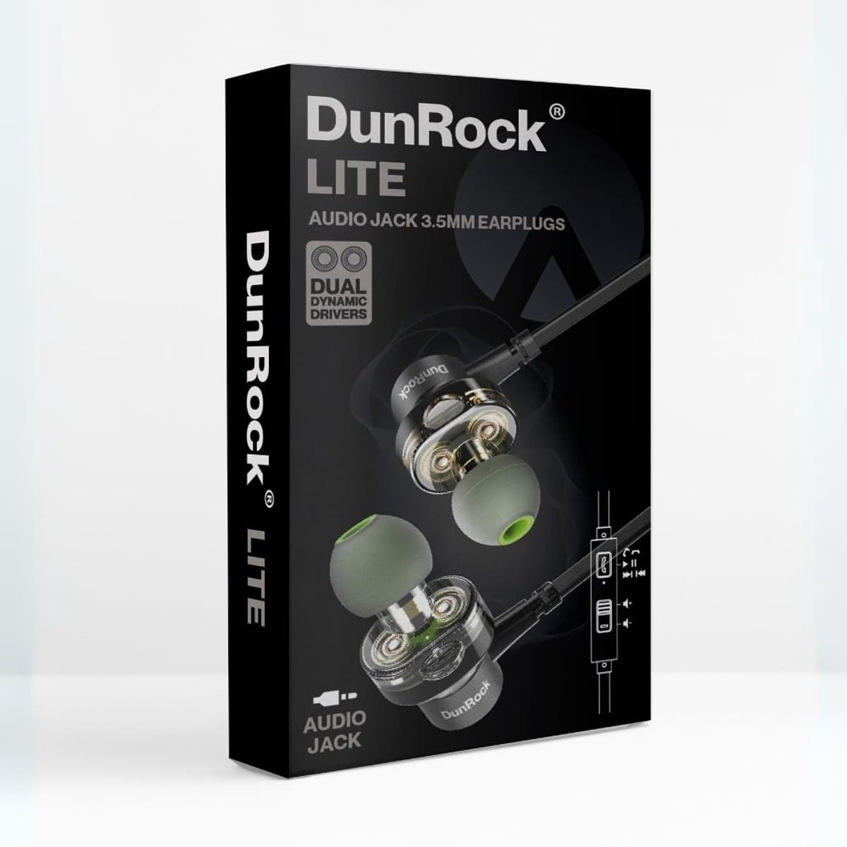 DunRock Lite - oordopjes met draad - USB C oortjes — afbeelding 1