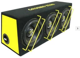 Ground Zero Iridium GZIB 3.250SPL 10" (25cm) cabinet subwoofer — thumbnail 1