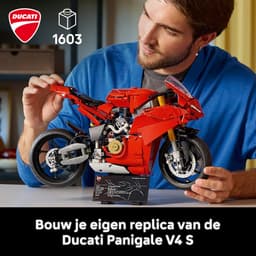 LEGO Technic Ducati Panigale V4 S motor 42202 — thumbnail 3