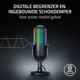 Razer Seiren V3 Chroma - USB Gaming Microfoon - Ruisonderdrukking - RGB - PC - Zwart — thumbnail 3