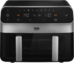 Beko FRL6488 dubbele Airfryer - Zwart - 9,5 l inhoud - 2400 W - Warmhoudfunctie - Timer — thumbnail 7
