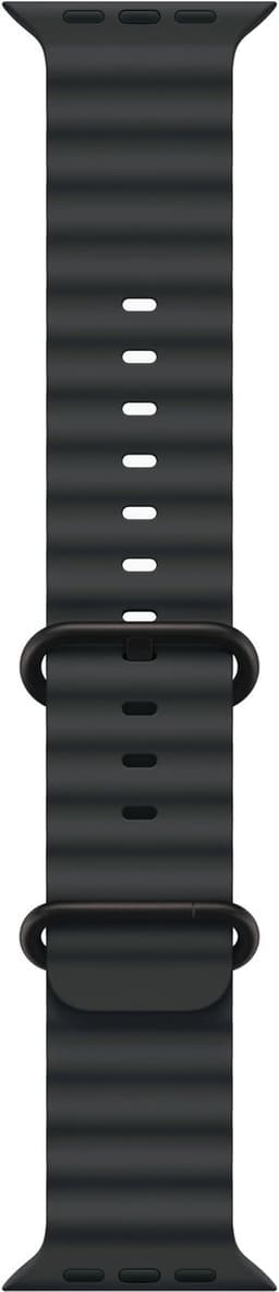 Apple Watch Ultra 2 zwart titanium - zwart ocean-bandje — thumbnail 5