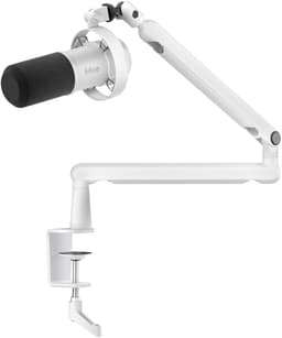 FIFINE - T688W - USB / XLR - Dynamische Microfoon - Met Boom Arm - Streaming - Podcasting - Gaming - Geschikt voor PS4 / PS5 / PC - Wit — thumbnail 1