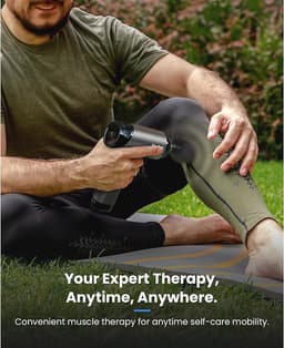 Massagepistool met Warmte en Koude Therapie - 10MM Amplitude Spiermassageapparaat voor Ontspanning en Herstel — thumbnail 5