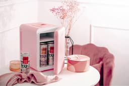 Adler AD 8084 - Mini koelkast - 4 liter - Pink — thumbnail 6
