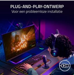 Razer Seiren V3 Mini - USB Gaming Microfoon - Ruisonderdrukking - PC - Zwart — thumbnail 4