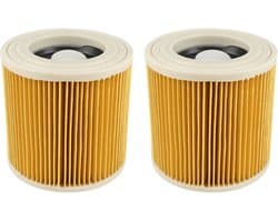 2x Patroonfilter geschikt voor Kärcher WD1, WD2, WD3 en A series