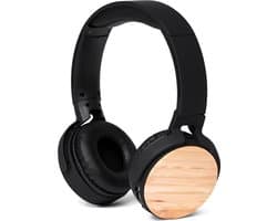 Brainz Koptelefoon Bamboo Zwart