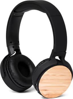 Brainz Koptelefoon Bamboo Zwart — thumbnail 1