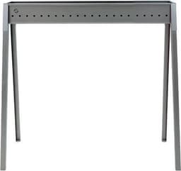 Spiedini Torino 80 - Houtskool barbecue zonder rooster, voor arrosticini, saté of spiesjes - 80 cm lang, 11 cm breed - Materiaal: gealuminiseerd ijzer — thumbnail 2