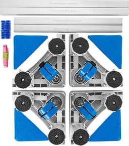 Wasmachine Verhoger - Meubelroller - Verhoger Wasmachine - Wasmachine Sokkel - Verstelbaar - Wieltjes — thumbnail 7