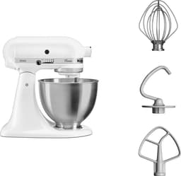 KitchenAid 5K45SSEWH - Wit - 4,28L - Horeca & Professioneel — thumbnail 3