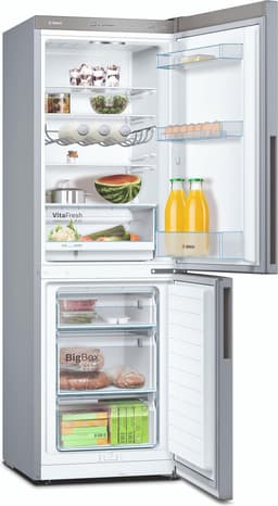 Bosch KGV33VLEA - Serie 4 - Koelkast - Koel-vriescombinatie - 176 cm - Energielabel E - Houd je versproducten langer vers met VitaFresh lade - Stil - Led verlichting RVS — thumbnail 7