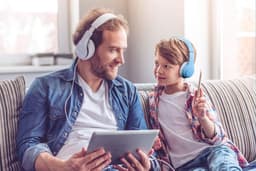 Krüger&Matz KM0656 - Draadloze bluetooth “Street” hoofdtelefoon voor kinderen, blauw — thumbnail 5