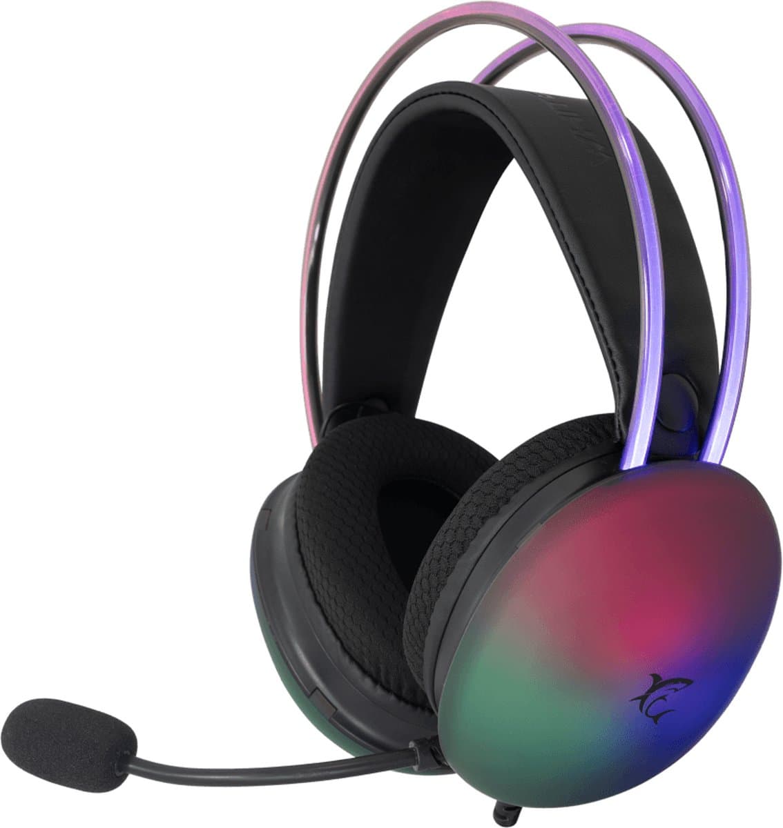 White Shark - FIREFLY-B - Gaming Headset - Zwart — afbeelding 1