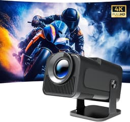 Mini Beamer - 4K Beeldkwaliteit - Android 11.0 - Projector Scherm - WIFI 6 & Bluetooth 5.2 - 200 ANSI - FULL HD - Home Cinema - 2024 Model — thumbnail 1