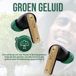 HOUSE OF MARLEY Little Bird TWS In-ear Draadloze oordopjes Met Noise-cancelling Signature Black — thumbnail 4
