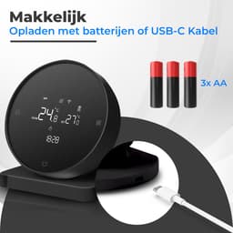 Nince Thermostaat CV ketel - Slimme Thermostaat Voor CV - Digitaal - Handmatig Programmeerbaar - Incl RF module — thumbnail 3