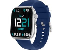 OOQE WATCH PRO 7 - Smartwatch Heren en Dames | Blauw