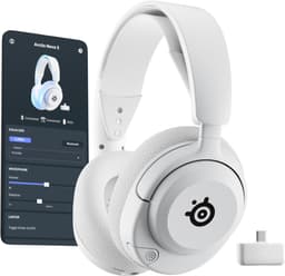 SteelSeries Arctis Nova 5 Wireless - Draadloze Gaming Headset - Wit - 100+ audio presets - 60 uur accuduur - 2.4-GHz en Bluetooth - PC, PS5, Switch & Mobiel — thumbnail 2