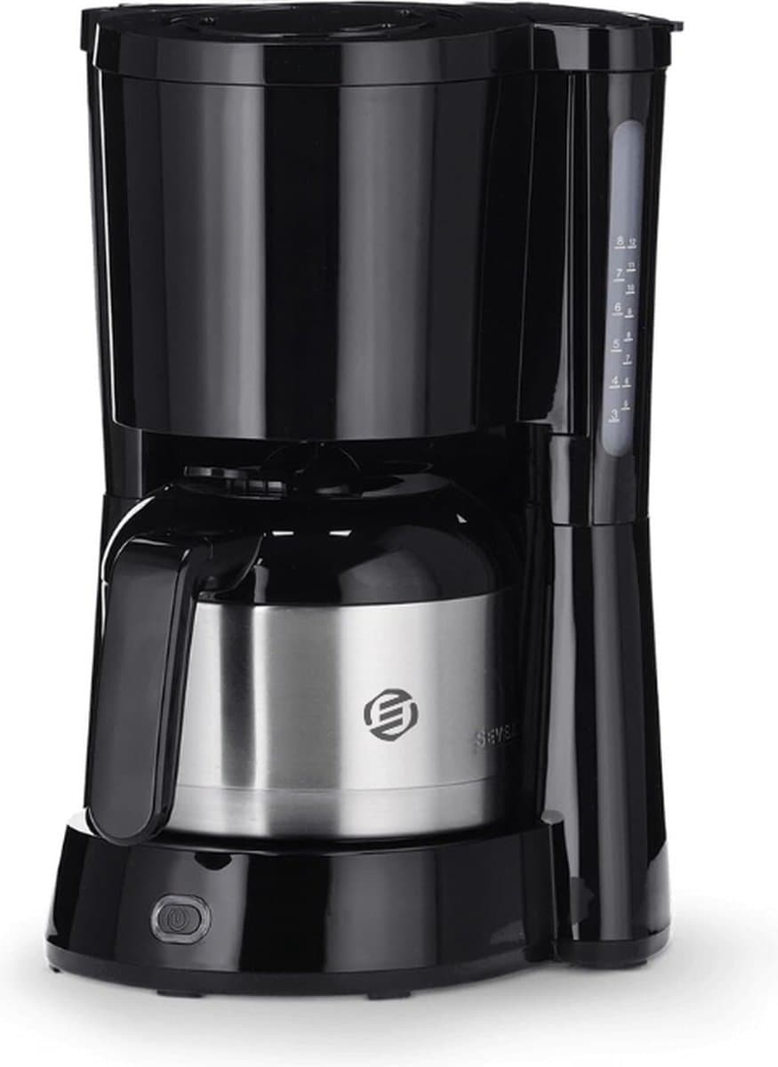 Equivera Koffiezetapparaat Met Thermoskan - Koffiezet - Koffiezetapparaat - Koffiezet Apparaat - Must Have Voor In Uw Keuken — afbeelding 1