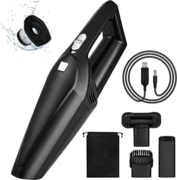 9000Pa Snoerloze Handheld Vacuum Cleaner - Draagbare Auto Stofzuiger 120W HEPA Filter - Oplaadbaar - Mini Handheld Auto Interieur Stofzuiger - Reinigingsaccessoires Detailing Kit — thumbnail 1