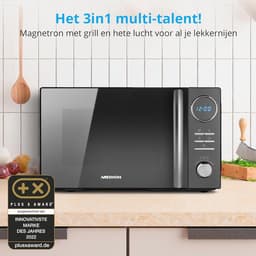 3-in-1 Magnetron met Grill en Heteluchtfunctie - 23 Liter, 900 Watt, 10 Automatische Programma's — thumbnail 2