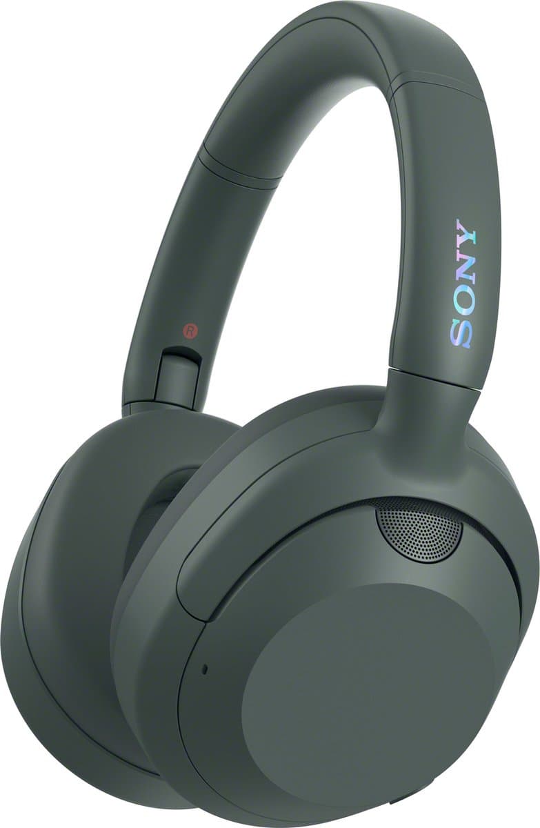 Sony ULT WEAR - Draadloze Bluetooth-koptelefoon met ULT POWER SOUND, ultieme diepe bas, ruisonderdrukking, heldere gesprekskwaliteit, tot 30 uur batterijduur, iOS & Android - bosgrijs — afbeelding 1