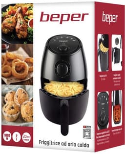 Beper P101FRI001 - Hete Luchtfriteuse - Airfryer - Gezond Frituren - Frituurpan zonder Olie - 2L — thumbnail 15