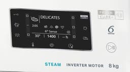 Whirlpool FFD 8489E BSV BE wasmachine Voorbelading 8 kg 1400 RPM Wit — thumbnail 9