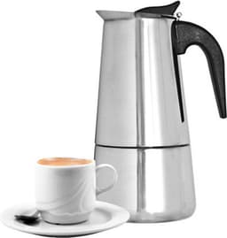 CM Percolator Italiaans koffiezetapparaat - 9 kopjes - Aluminium - zilver - 450 ml - Koffiezetter — thumbnail 2