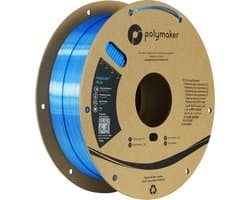 Polymaker PolyLite SILK PLA Filament Beluga Silver-Blue 1.75 mm 1KG